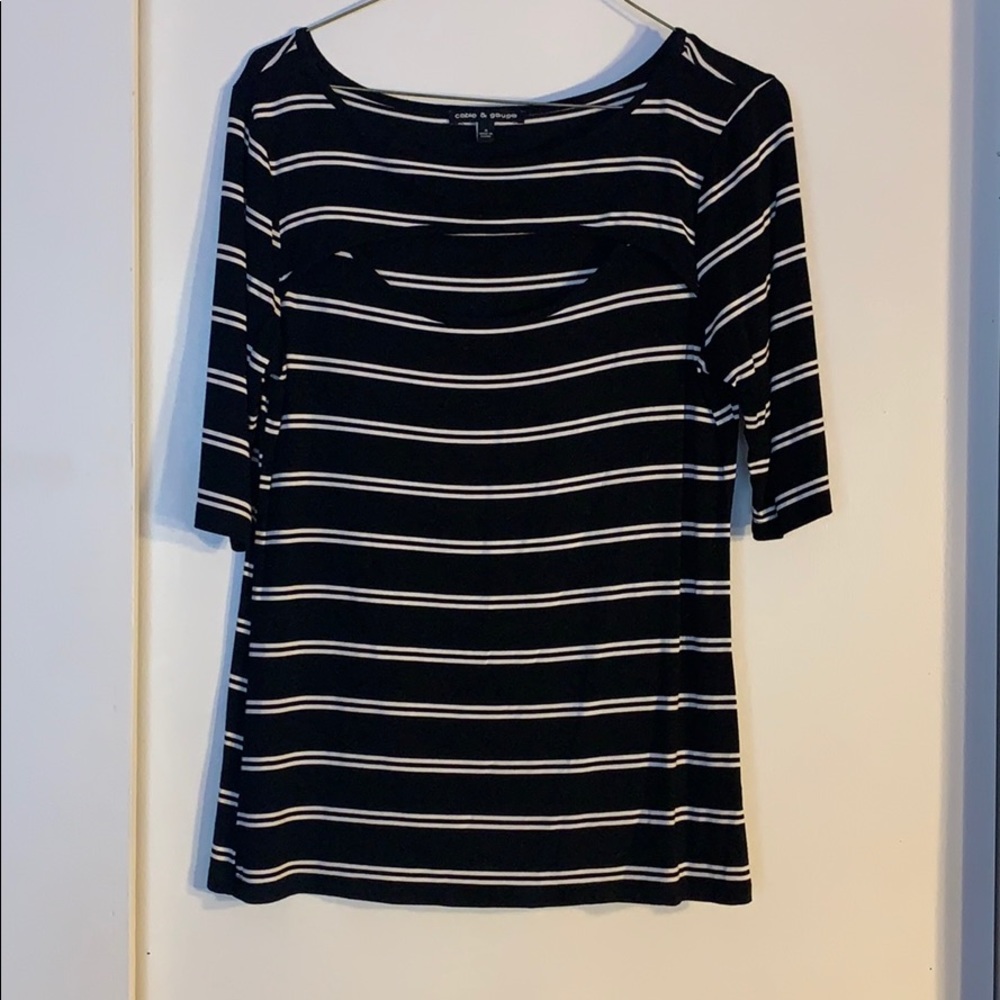 Cable & Gage 3/4 sleeve shirt